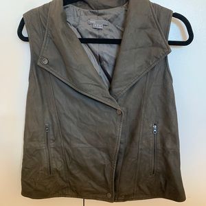 Vince Leather Vest